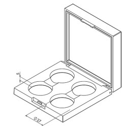 S772-4RA-HL (magnetic palette)